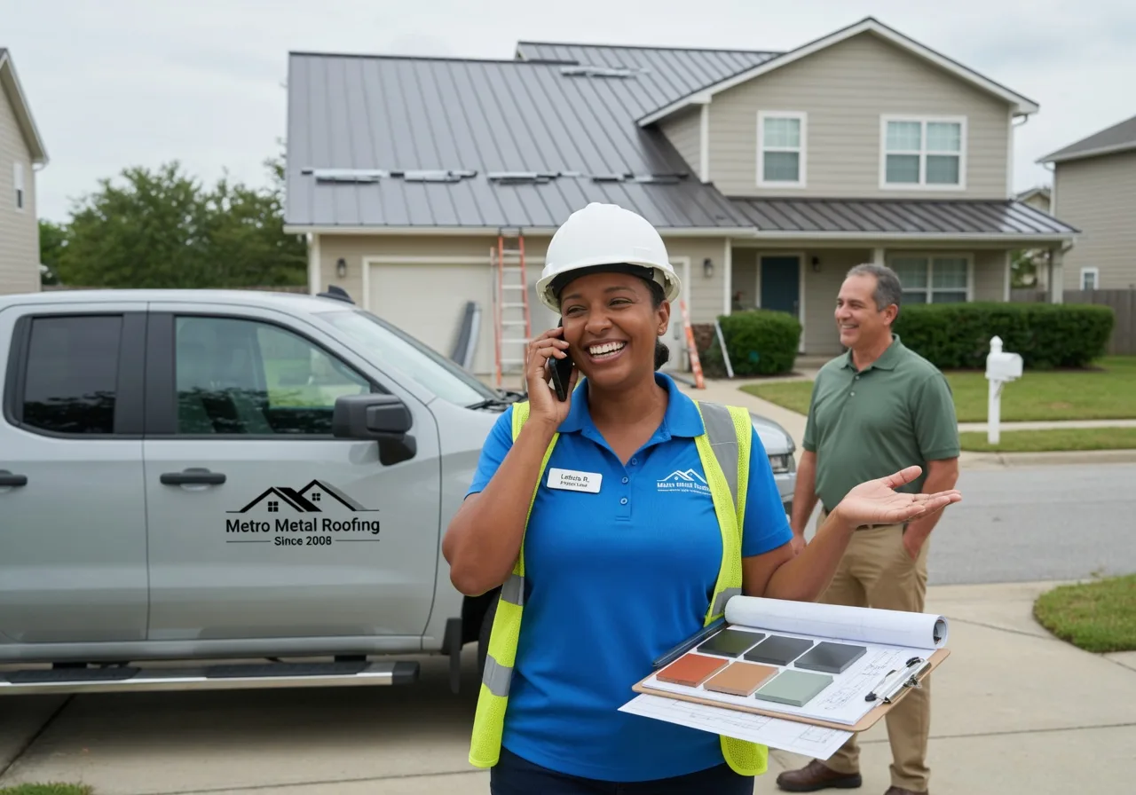 Storm Damage Metal Roof Repair in Okawville, IL